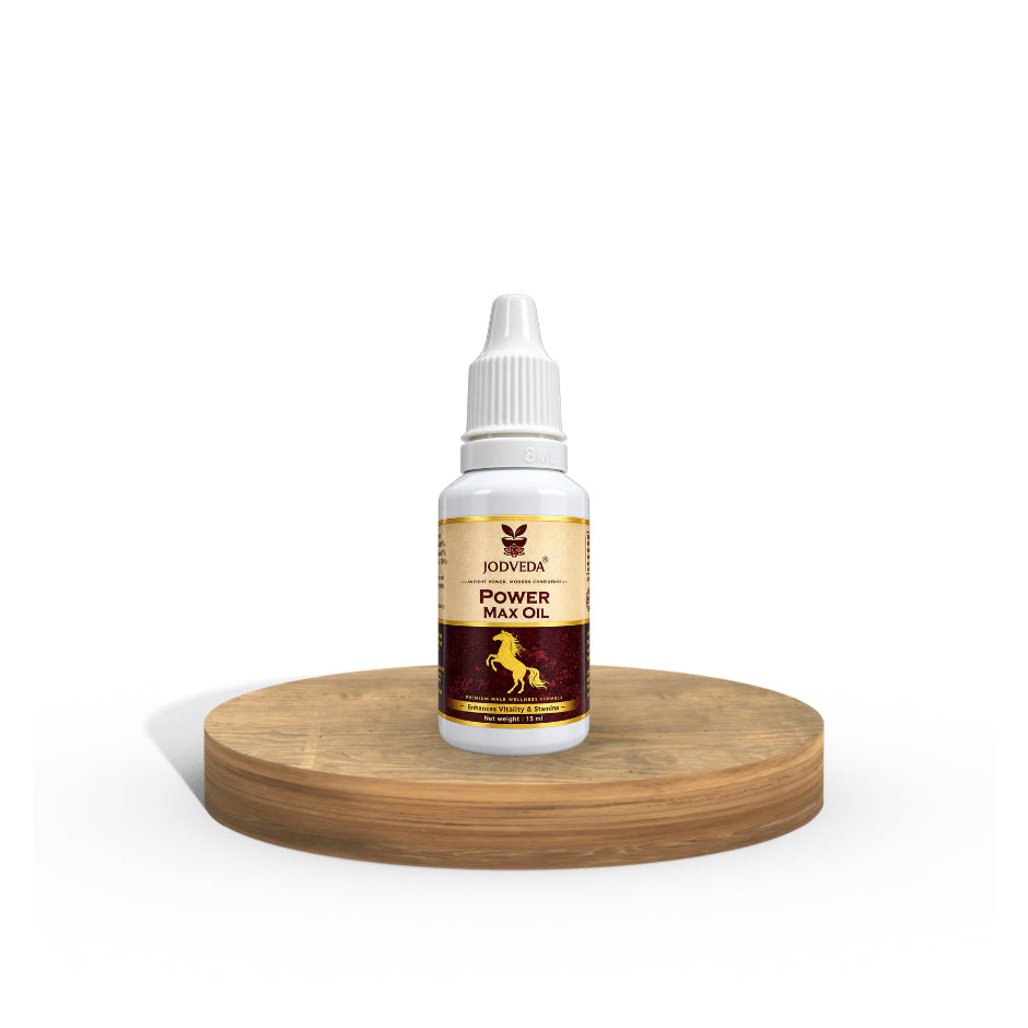 Jodveda Power Max Oil for Men's Wellness – 15 ml Herbal Oil