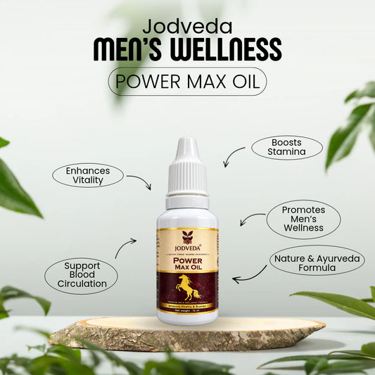 Jodveda Power Max Oil for Men's Wellness – 15 ml Herbal Oil