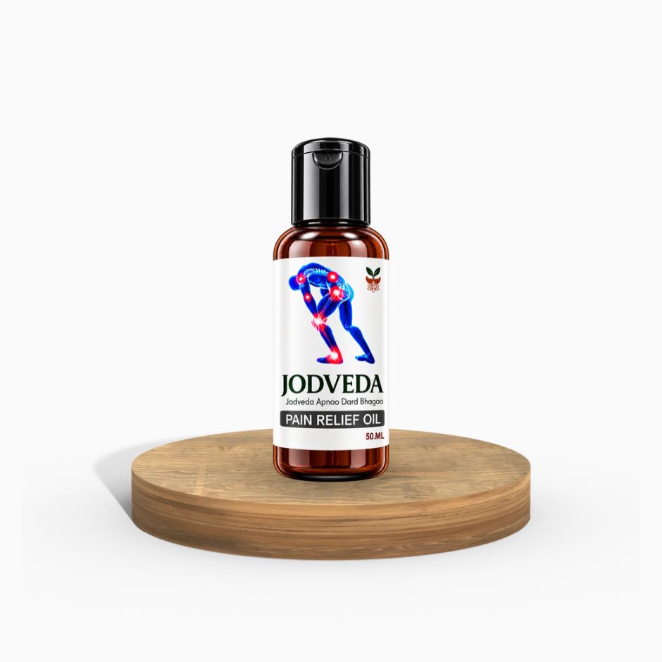 Jodveda Joint Pain Relief Oil – Herbal Oil for Joint and Muscle Care, 50 ml